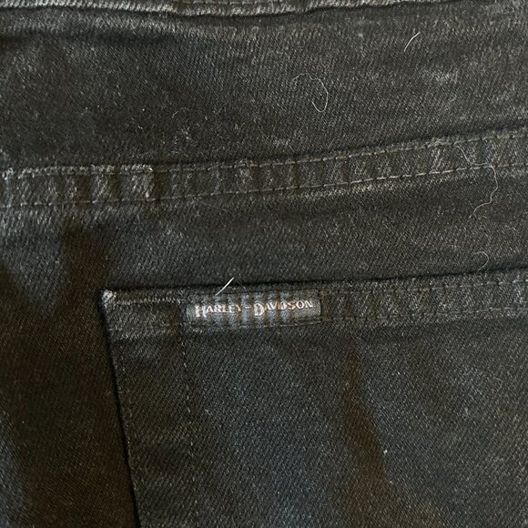 Womens Harley-Davidson Straight Leg Riding Jeans - Picture 6 of 6